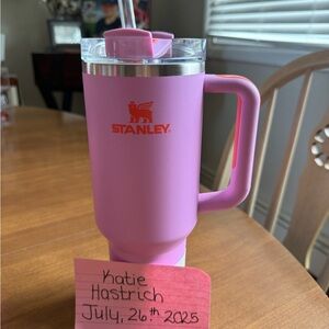 Stanley Vibrant Pink Travel Mug